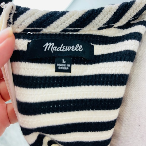 MADEWELL SLEEVELESS STRIPE CIRCLE DRESS - Picture 7 of 8